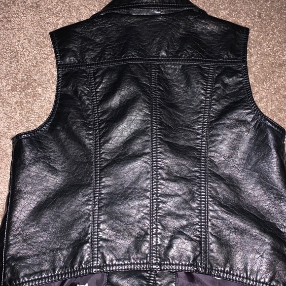 H&M Leather Vest - Picture 3 of 3